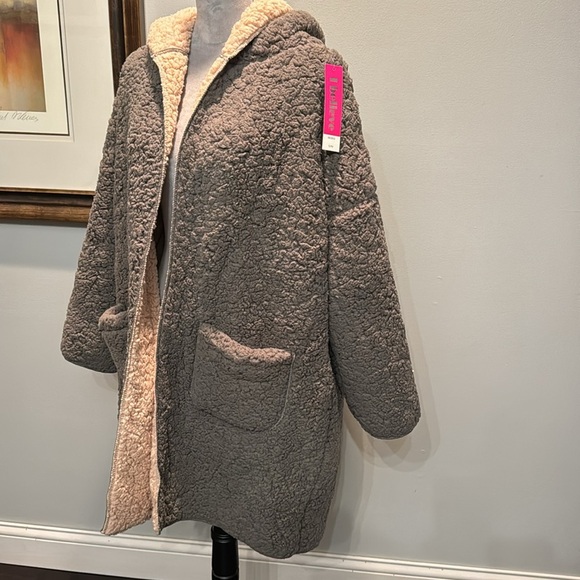 I Believe oversized warm and cozy jacket or sweater S/M NWT - Picture 2 of 12
